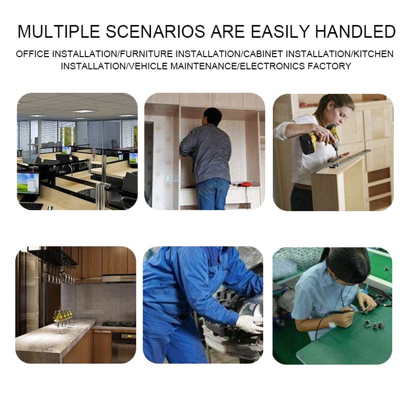 ⏳Time-Limited Special⏰6 in 1 Mini Hammer and Screwdriver Hand Tools Set