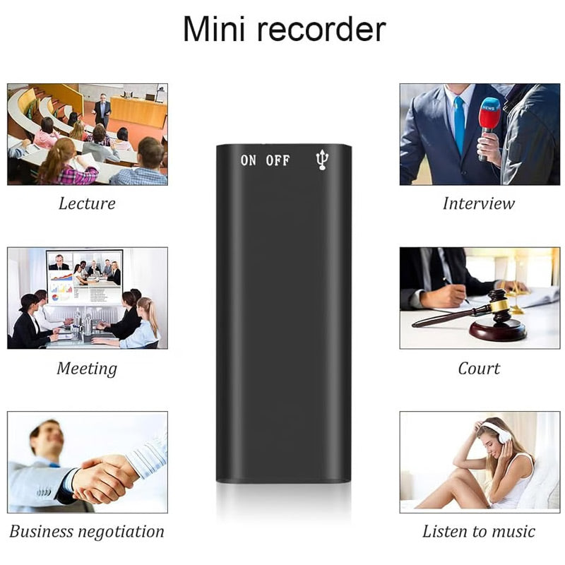 ⏳Time-Limited Special⏰ Mini Digital Audio Voice Recorder Pen – Dictaphone, Clear Sound & Portable for Meetings/Lectures ✨📦