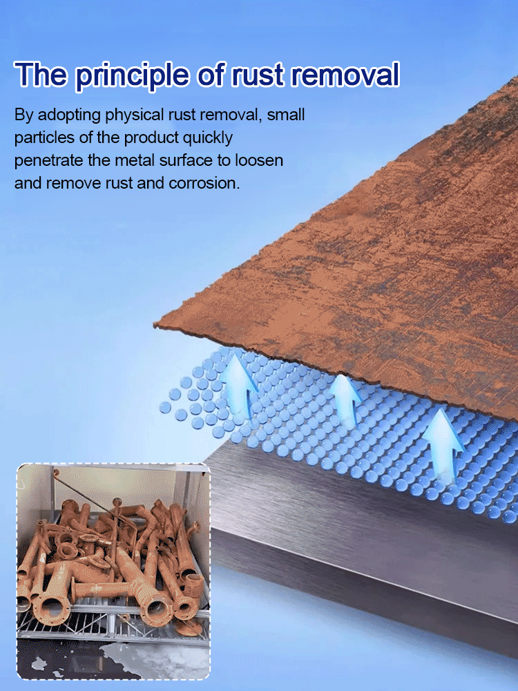 ⏳Time-Limited Special⏰Highly concentrated rust remover for steel & iron👍